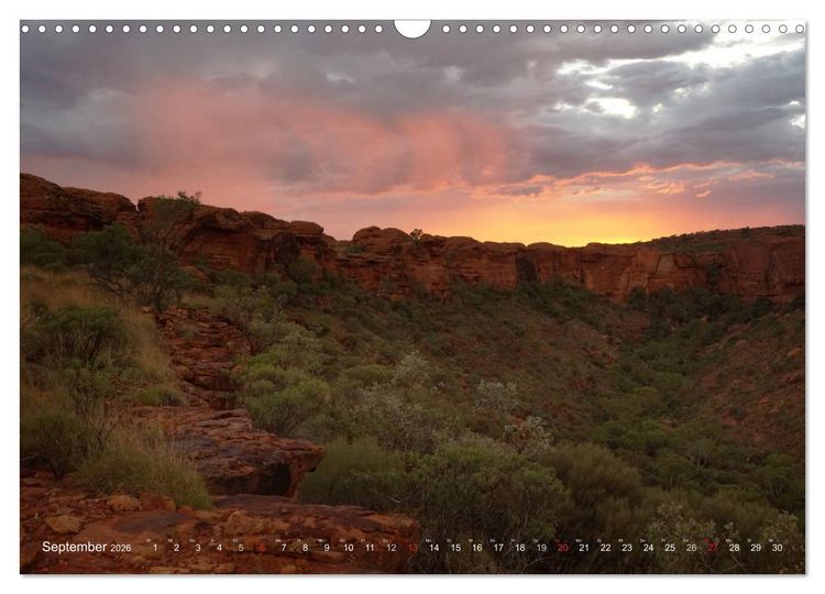 Produktbild: Sonne, Mond und Wolken (Wandkalender 2026 DIN A3 quer), CALVENDO Monatskalender