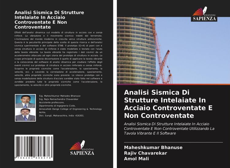 Produktbild: Analisi Sismica Di Strutture Intelaiate In Acciaio Controventate E Non Controventate