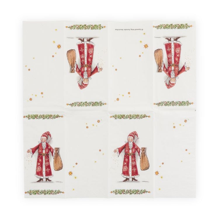 Produktbild: Taschentuch Weihnachtsmann