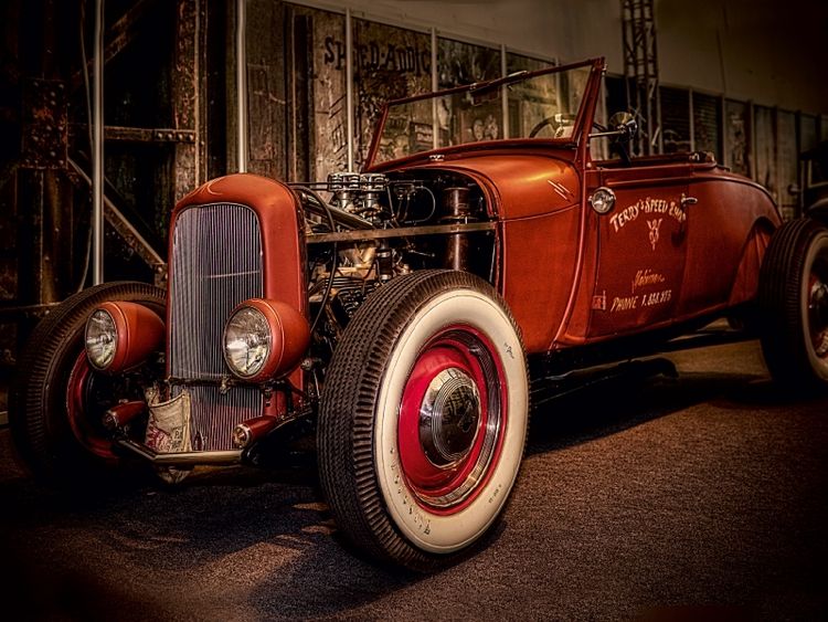 Produktbild: CALVENDO Puzzle Ein Motiv aus dem Kalender Au&szlig;ergew&ouml;hnliche Autos - Hot Rods | 1000 Teile Lege-Gr&ouml;&szlig;e 64x48cm Foto-Puzzle f&uuml;r gl&uuml;ckliche Stunden
