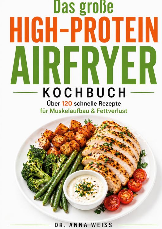 Produktbild: Das gro&szlig;e High-Protein Airfryer Kochbuch