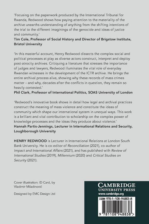 Produktbild: The Archival Politics of International Courts