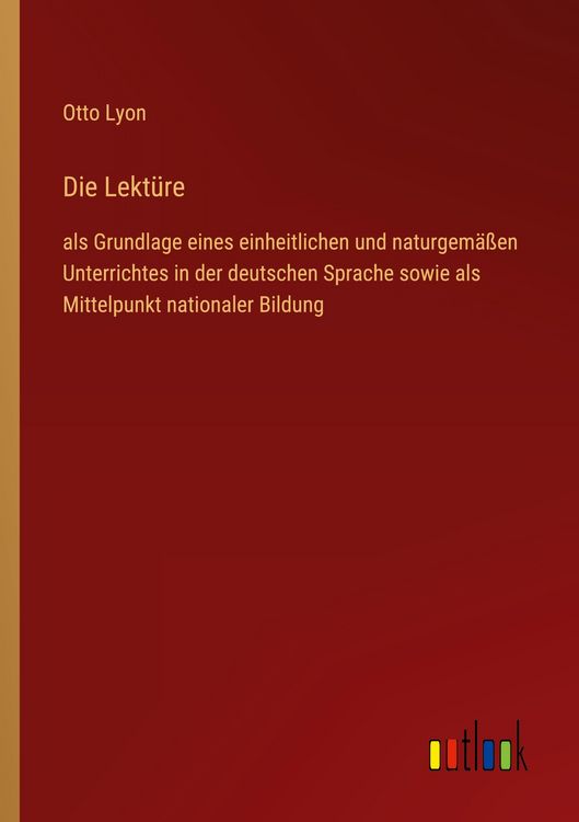 Produktbild: Die Lekt&uuml;re