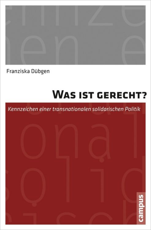 Produktbild: Was ist gerecht?