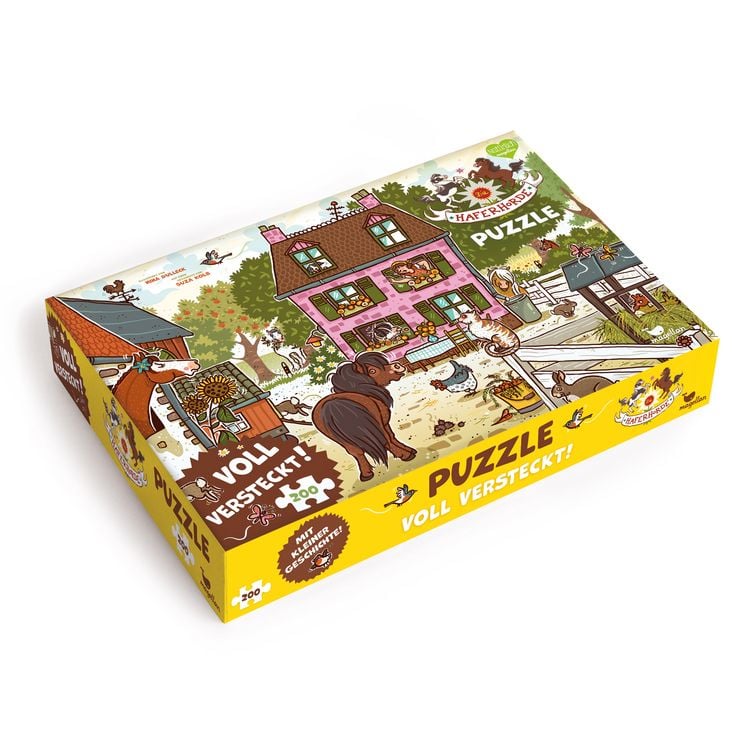Produktbild: Die Haferhorde - Voll versteckt! (Puzzle)