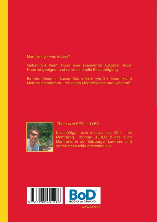 Produktbild: Mantrailing leicht gemacht