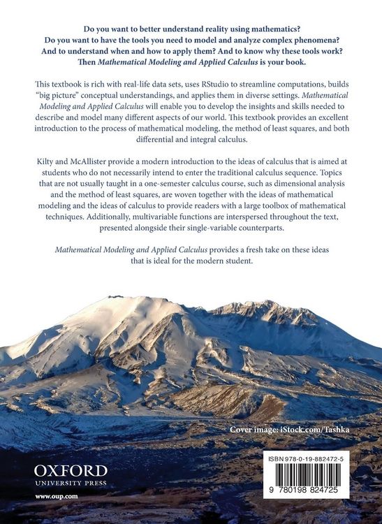 Produktbild: Mathematical Modeling and Applied Calculus