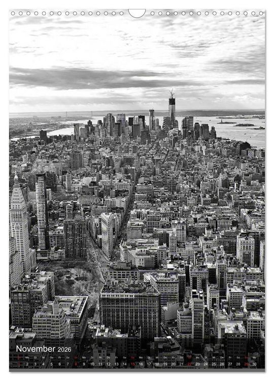 Produktbild: New York - The Big Apple (Wandkalender 2026 DIN A3 hoch), CALVENDO Monatskalender