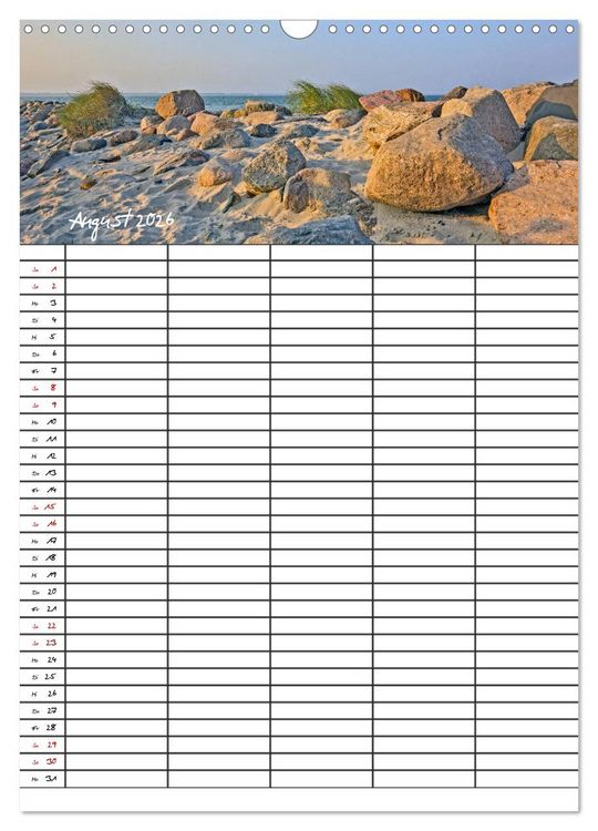 Produktbild: Timmendorfer Strand - Ostsee Urlaubsparadies (Wandkalender 2026 DIN A3 hoch), CALVENDO Monatskalender