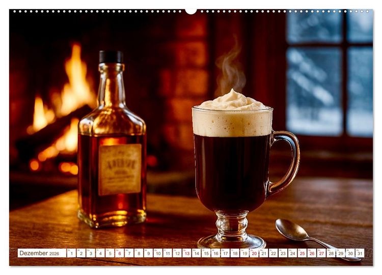 Produktbild: Hei&szlig;er Kaffee (Wandkalender 2026 DIN A2 quer), CALVENDO Monatskalender