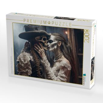 Produktbild: CALVENDO Puzzle "Schwarzer Tod" Blade und "Sturmfrau" Blackheart | 2000 Teile Lege-Gr&ouml;&szlig;e 90x67cm Foto-Puzzle f&uuml;r gl&uuml;ckliche Stunden