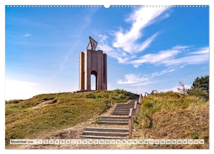 Produktbild: NORDERNEY Bezaubernde Nordseeinsel (hochwertiger Premium Wandkalender 2026 DIN A2 quer), Kunstdruck in Hochglanz