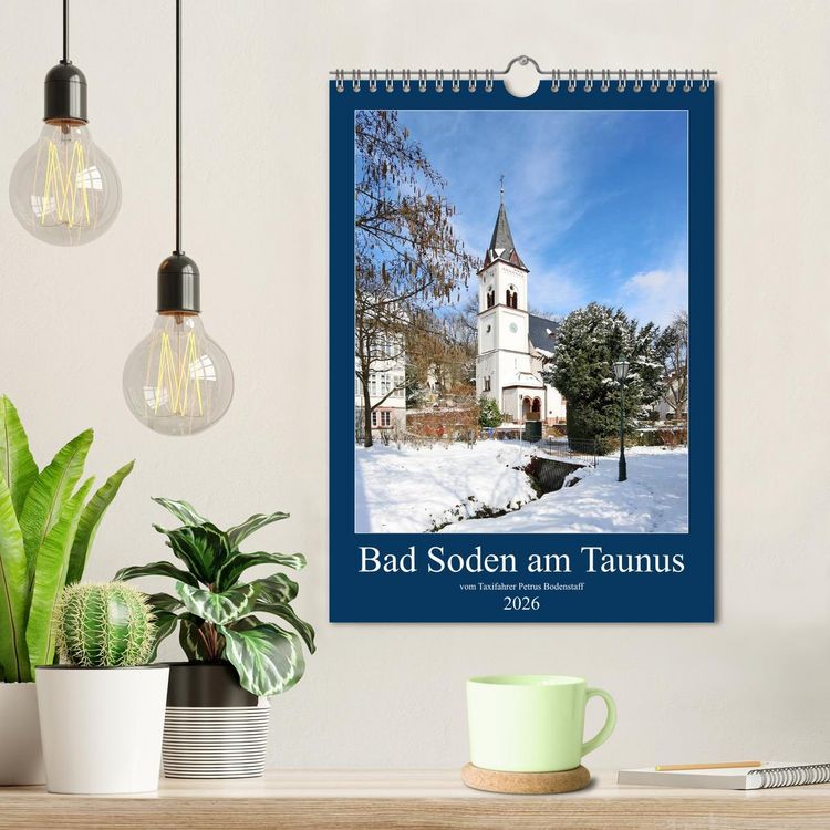 Produktbild: Bad Soden am Taunus (Wandkalender 2026 DIN A4 hoch), CALVENDO Monatskalender