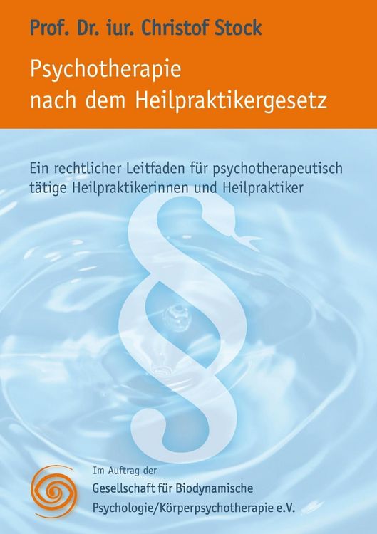 Produktbild: Psychotherapie nach dem Heilpraktikergesetz