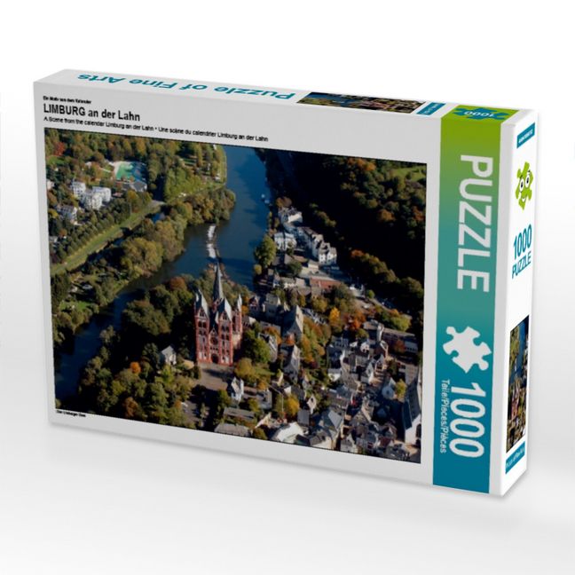 Produktbild: CALVENDO Puzzle Ein Motiv aus dem Kalender LIMBURG an der Lahn | 1000 Teile Lege-Gr&ouml;&szlig;e 64x48cm Foto-Puzzle f&uuml;r gl&uuml;ckliche Stunden