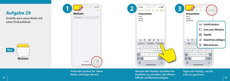 Produktbild: Meine Smartphone-Anleitung f&uuml;r iOS / iPhone&nbsp;&ndash; Smartphonekurs f&uuml;r Senioren (Kursbuch Version iPhone) &ndash; Das Kursbuch f&uuml;r Apple iPhones / iOS