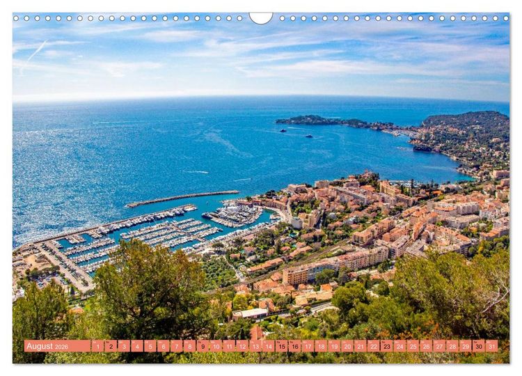 Produktbild: Zauber der C&ocirc;te d'Azur (Wandkalender 2026 DIN A3 quer), CALVENDO Monatskalender