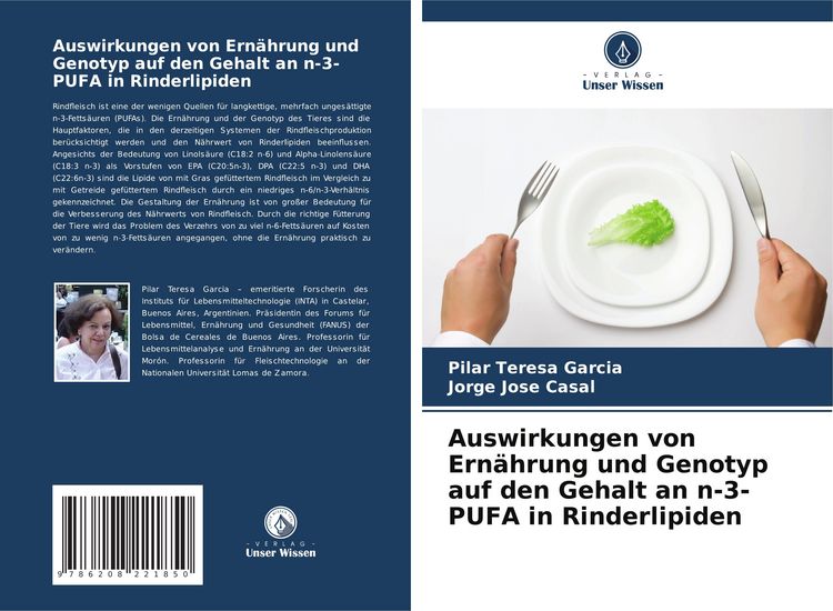 Produktbild: Auswirkungen von Ern&auml;hrung und Genotyp auf den Gehalt an n-3-PUFA in Rinderlipiden