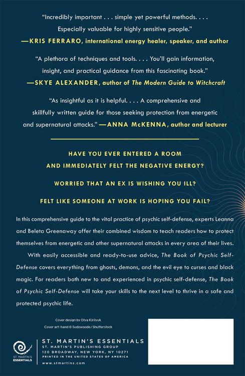 Produktbild: The Book of Psychic Self-Defense