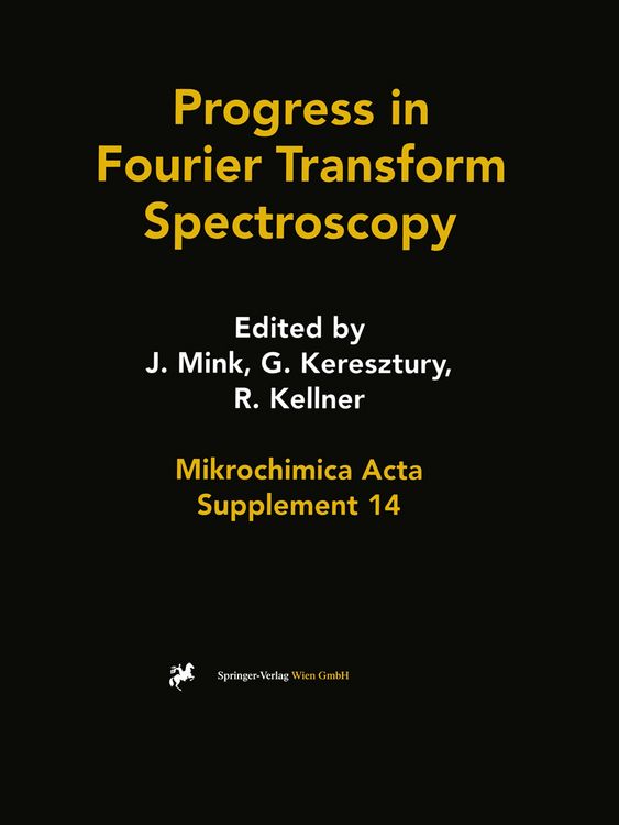 Produktbild: Progress in Fourier Transform Spectroscopy