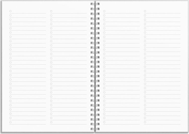Produktbild: Kalender 26/27 Senator A5 Textil Hellgrau