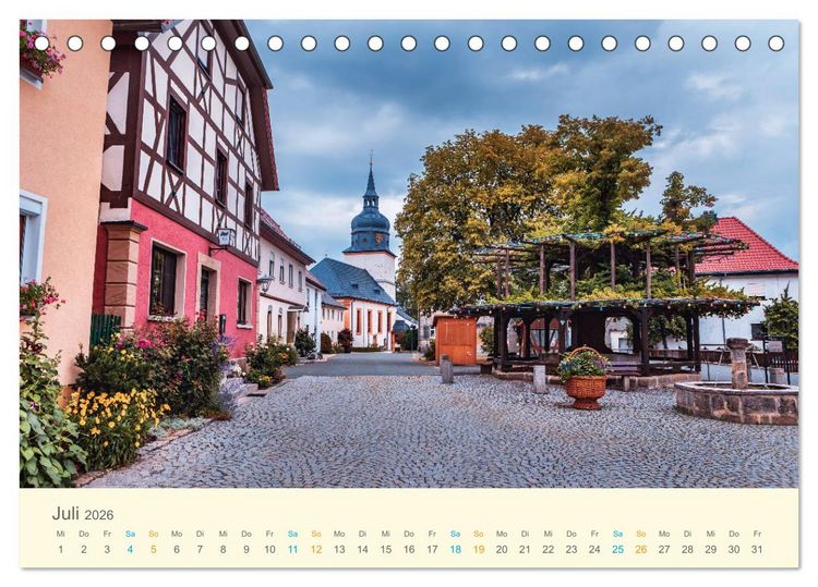Produktbild: Lichtenfels - die Deutsche Korbstadt (Tischkalender 2026 DIN A5 quer), CALVENDO Monatskalender