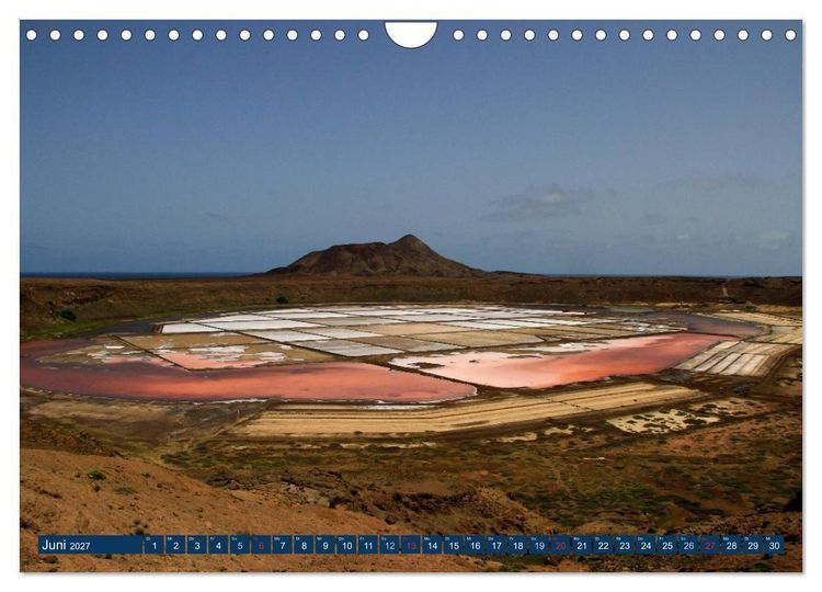 Produktbild: SAL - Kapverdische Insel (Wandkalender 2027 DIN A4 quer), CALVENDO Monatskalender
