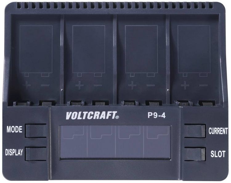 Produktbild: VOLTCRAFT P9-4 9V-Block-Ladeger&auml;t NiCd, NiMH, LiIon 9V Block