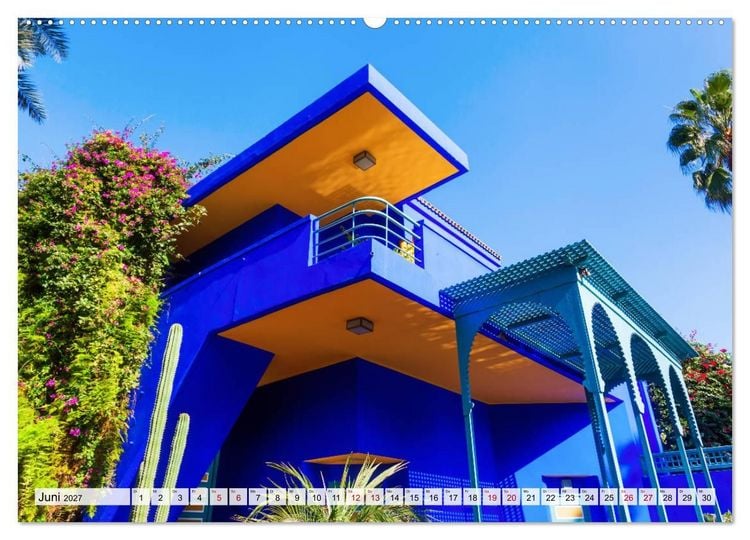 Produktbild: Marrakesch - Perle des S&uuml;dens (Wandkalender 2027 DIN A2 quer), CALVENDO Monatskalender