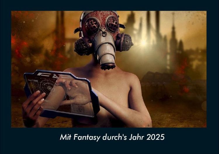 Produktbild: Mit Fantasy durch's Jahr 2025 Fotokalender DIN A4