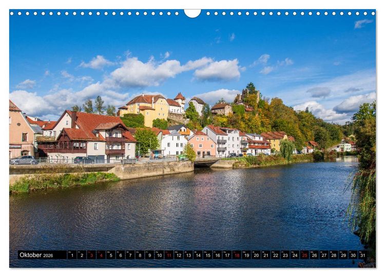 Produktbild: Passau - Die Dreifl&uuml;ssestadt (Wandkalender 2026 DIN A3 quer), CALVENDO Monatskalender