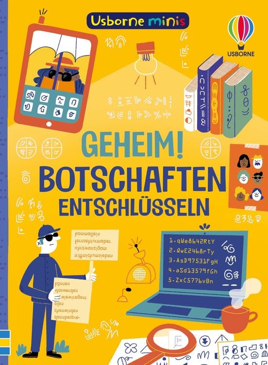 Bild vom Artikel Usborne Minis: Geheim! Botschaften entschlüsseln vom Autor 