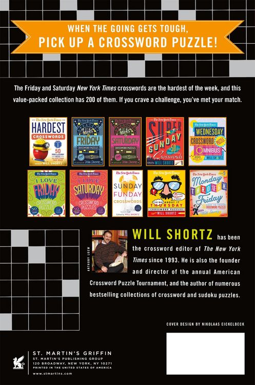 Produktbild: The New York Times Truly Tough Crossword Puzzles, Volume 1