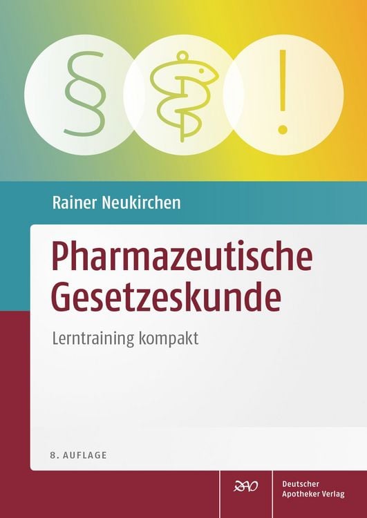 Produktbild: Pharmazeutische Gesetzeskunde