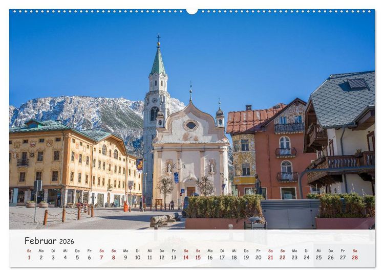 Produktbild: Italien - zwischen Dolomiten und Amalfik&uuml;ste (Wandkalender 2026 DIN A2 quer), CALVENDO Monatskalender