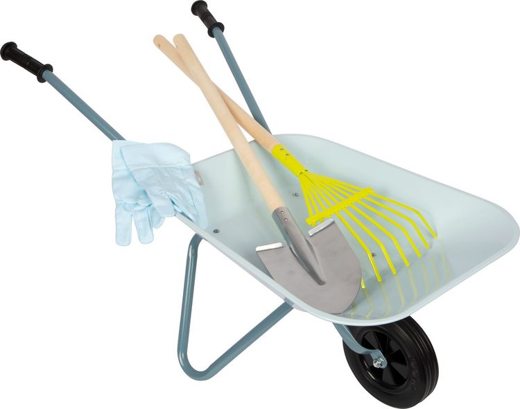 Produktbild: small foot 12799 - Gartenwerkzeug-Set mit Schubkarre