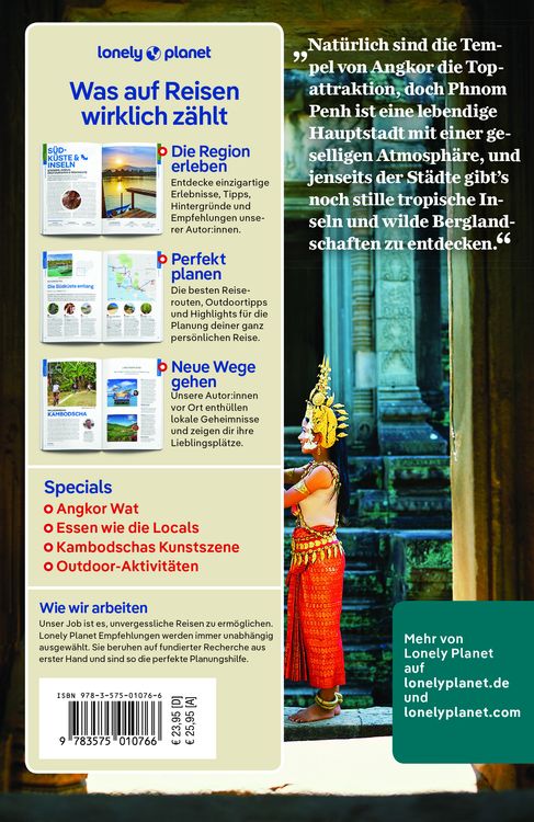 LONELY PLANET Reiseführer Kambodscha