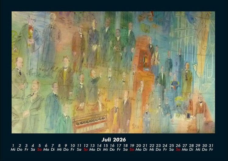 Produktbild: Kunstkalender 2026 Fotokalender DIN A4
