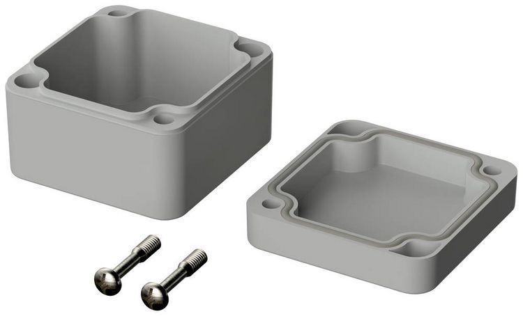 Produktbild: Bopla EUROMAS M 205 VO 02205094 Industrie-Geh&auml;use 52 x 50 x 35 Polycarbonat V0 Lichtgrau (RAL 7035) 1 St.