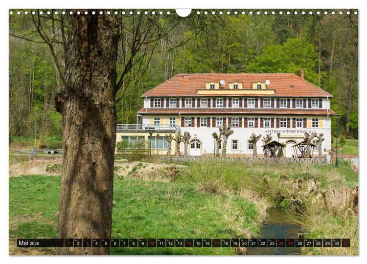 Produktbild: M&uuml;hltal Eisenberg (Wandkalender 2026 DIN A3 quer), CALVENDO Monatskalender