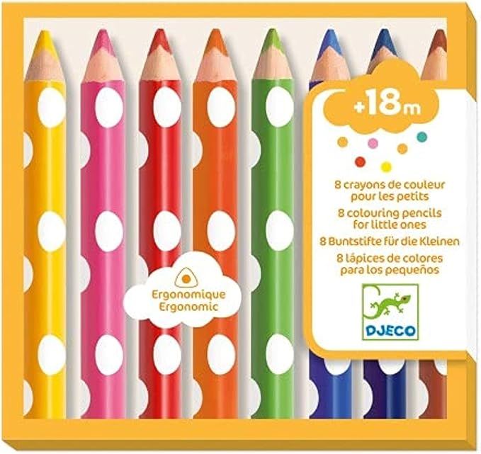 Produktbild: Farben 3-6 Jahre 8 colouring pencils for little ones