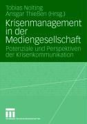 Produktbild: Krisenmanagement in der Mediengesellschaft