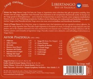 Produktbild: Libertango-Best of Piazzolla
