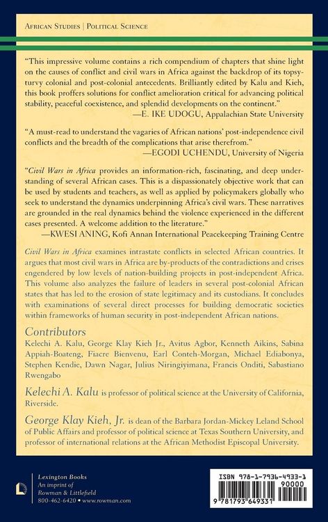 Produktbild: Civil Wars in Africa