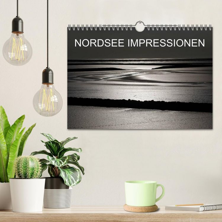 Produktbild: NORDSEE IMPRESSIONEN (Wandkalender 2026 DIN A4 quer), CALVENDO Monatskalender