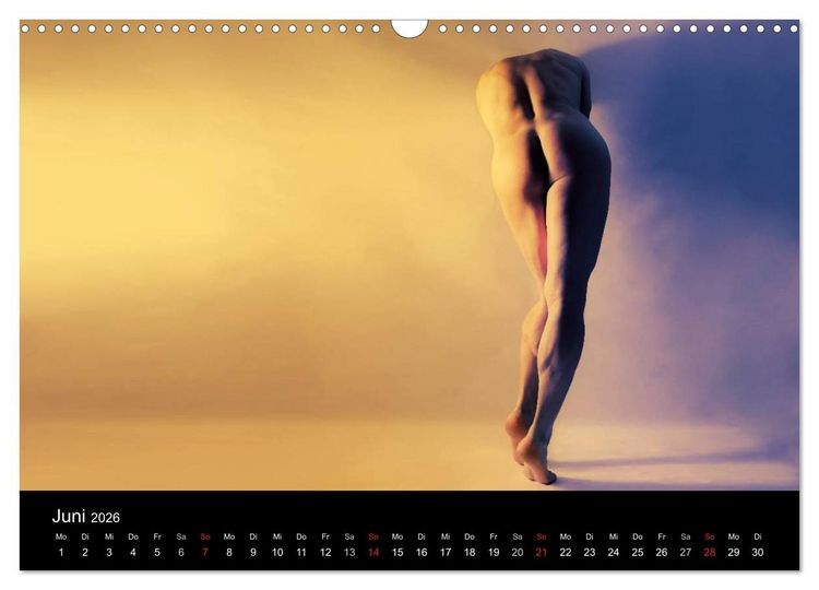 Produktbild: M&Auml;NNER - AKTE ZWISCHEN KRAFT UND SINNLICHKEIT (Wandkalender 2026 DIN A3 quer), CALVENDO Monatskalender