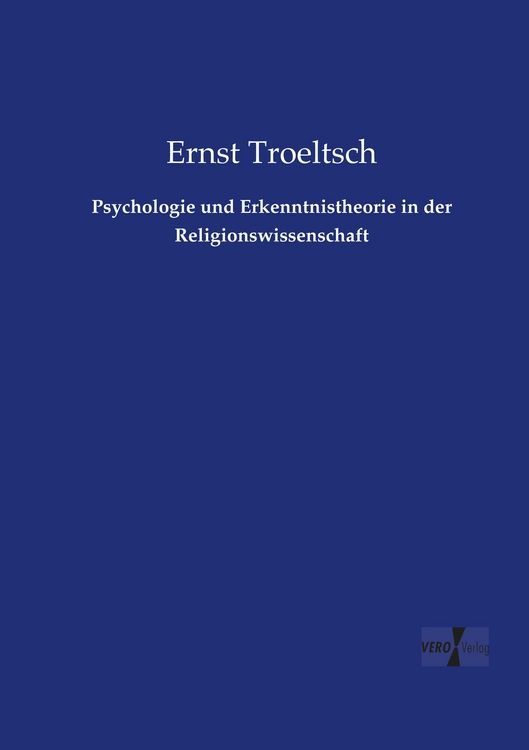 Produktbild: Psychologie und Erkenntnistheorie in der Religionswissenschaft