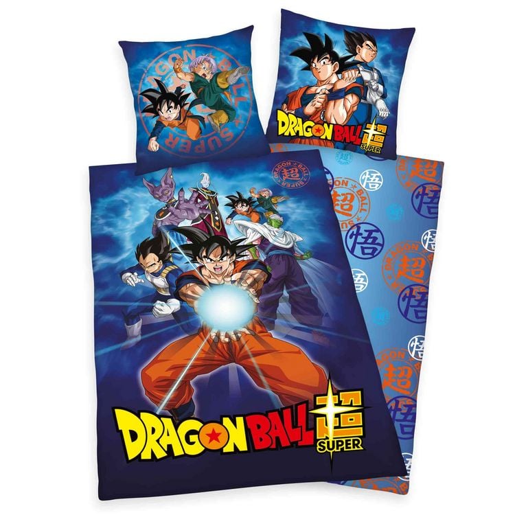 Produktbild: Klaus Herding - Dragonball Super Bettw&auml;sche 80x80cm/135x200cm