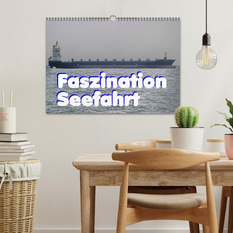 Produktbild: Faszination Seefahrt (Wandkalender 2026 DIN A3 quer), CALVENDO Monatskalender