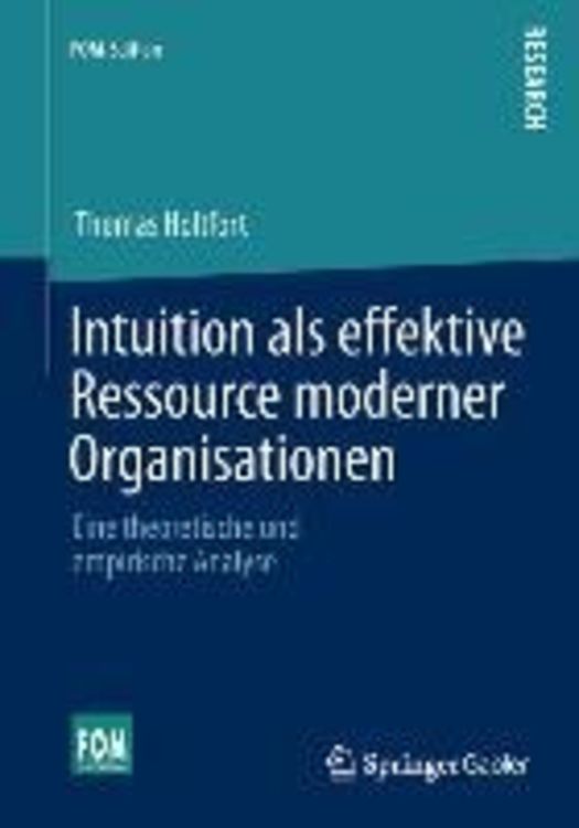 Produktbild: Intuition als effektive Ressource moderner Organisationen